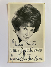 Moira Anderson - Scottish Singer - Original Hand Signed Autograph