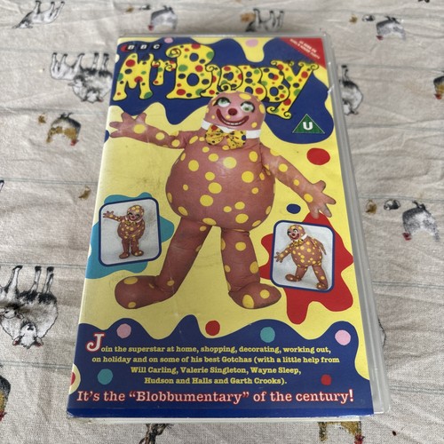 Blobby vhs video tape - blobby,