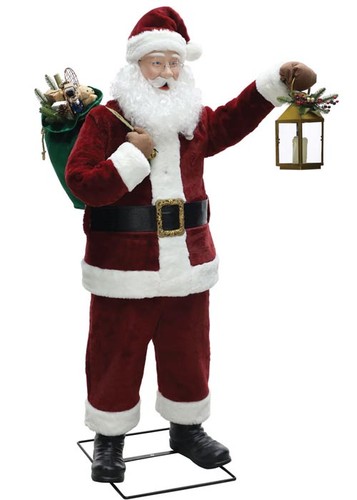 Large santa greeter deluxe - santa,