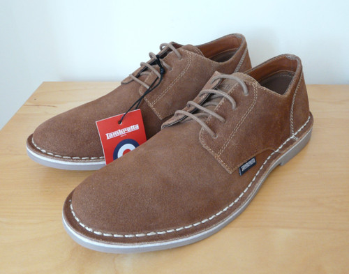 Lambretta tan brown suede - lambretta,