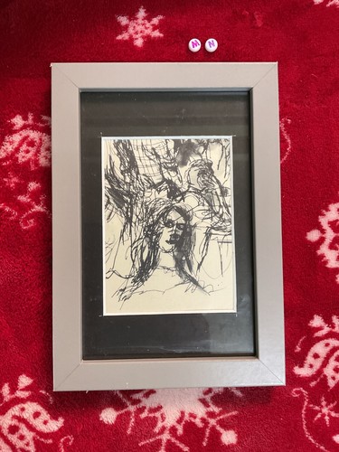 Vintage rare deluxe framed art - vintage,