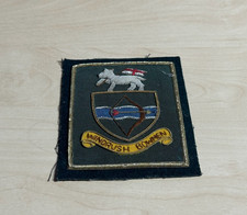 Windrush Bowmen Bullion Badge Patch Witney Archery Vintage