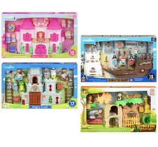 Pirate Knight Princess Jungle Play set  Xmas Birthday Gift For Kids 31x52x7.5 cm