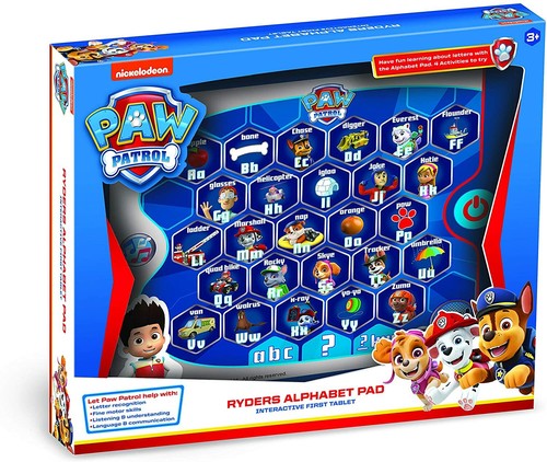 Paw patrol ryder alphabet - patrol, ryder's