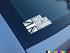 BACK BRITISH FARMING FARM STICKERS DECALS BUMPER WINDOW VINYL LAPTOP VAN FUNNY