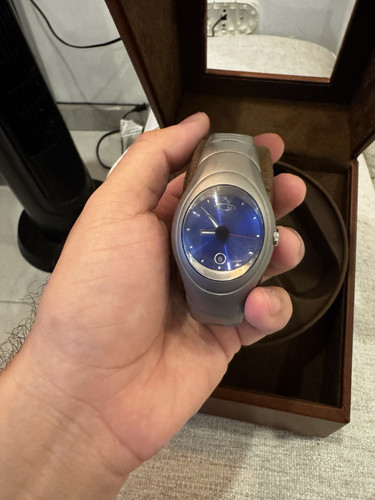 Oakley time bomb titanium blue - bomb,