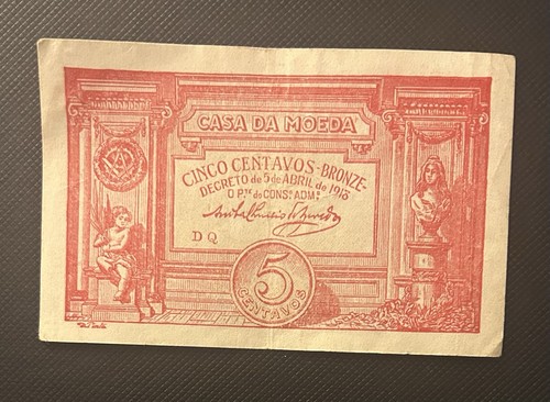 Portugal centavos bronze - 5,