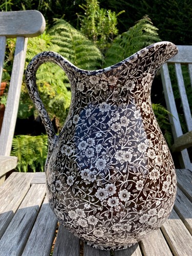 Vintage burleigh calico - calico, large