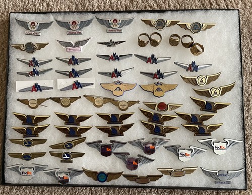 277 piece airline memorabilia - 277,
