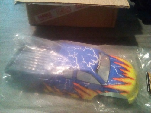 Hsp body shell blue - body,