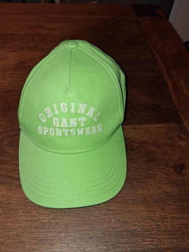 Green gant baseball cap - green,