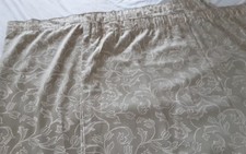 Green/Cream Floral Very Wide