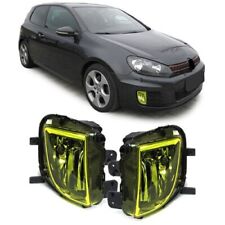YELLOW FOG LIGHTS FOR VW GOLF MK6 GTI & GTD 2008-2011 MODEL