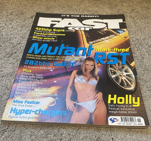Fast car magazine - magazine, 2002