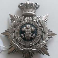 4th Cheshire Rifle Volunteers Helmet Badge 1878-1887