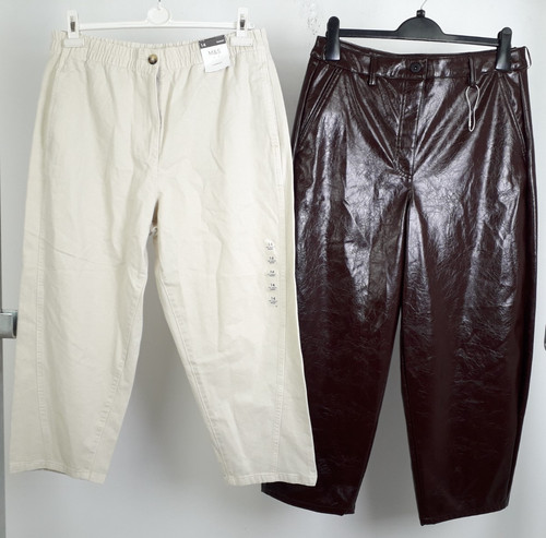 Women carrot trousers - women's,