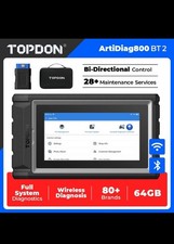 TOPDON ArtiDiag800BT 2 Car Diagnostic Tool OBD2 Scanner ALL System Bluetooth 64G