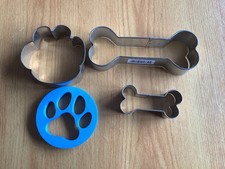 Birkmann Dog bones & Paw Print Sugarcraft  Cookie cutters