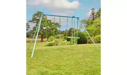 Toys kids double swing set - tp,