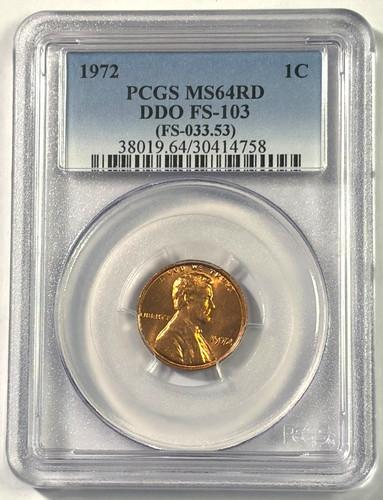 1972 lincoln cent - 1972, pcgs