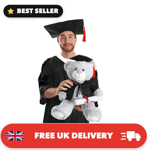 Large graduation teddy bear - teddy,