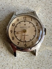 Mens 1959 Ingersoll Triumph Watch Darts Interest Serviced Movement