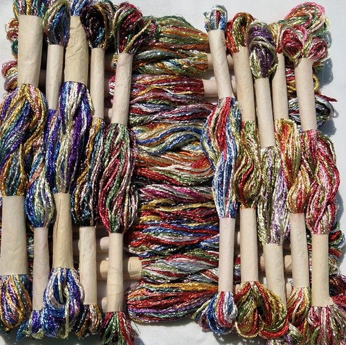 Skeins polyestermetallic - 20,