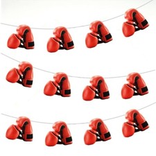 Boxing Gloves Bunting Birthday