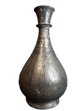 India 17Th 18Th c Bidri Hookah