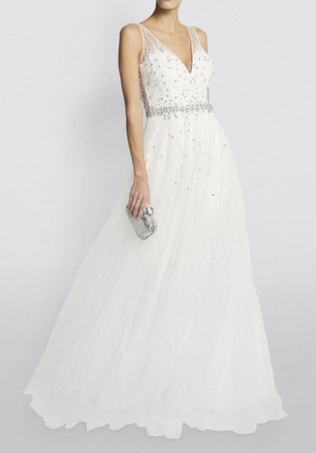 Jovani white embellished - jovani,
