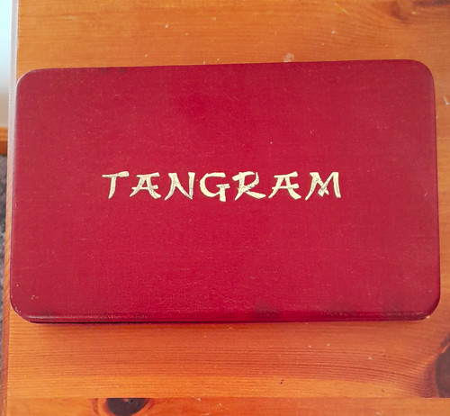 Wooden tangram brain teaser - tangram,
