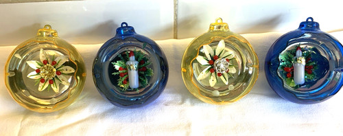 Vintage christmas decorations - christmas,