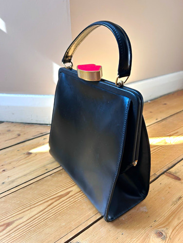 Lulu guinness black - black, leather