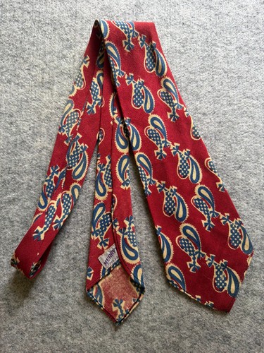 Vintage 1940s paisley - 1940s, wool
