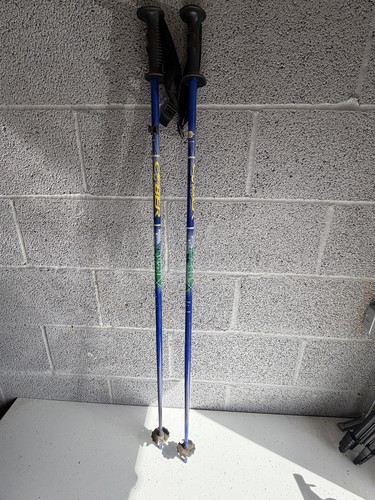 Cover energy ski poles - poles, blue