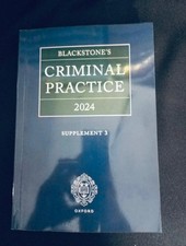 Blackstone's Criminal Practice