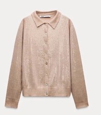 zara knit cardigan With