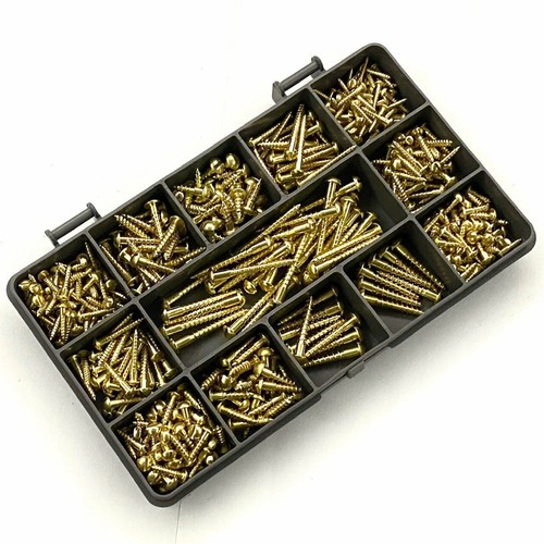 435 assorted solid brass 3g - brass, 2g