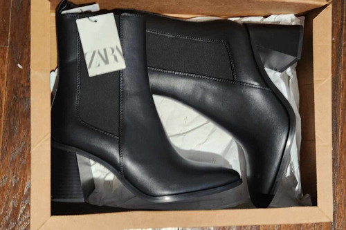 Zara heeled cowboy - heeled, ankle