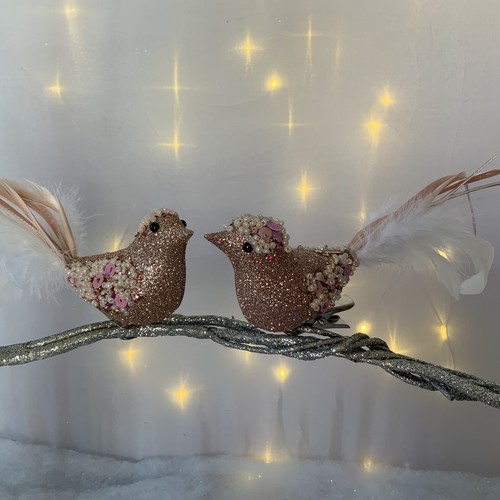 Pink glitter sequin clip - pink, &