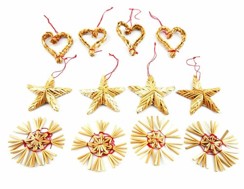 Traditional straw christmas - straw,