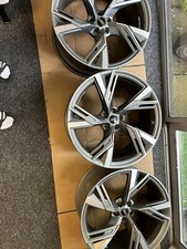 4 x Genuine Audi RS6 RS7 C8 4K 22” Alloy Wheels Rims 4K0601025S Trapez Vorsprung