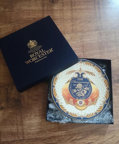 Royal worcester plate - worcester,