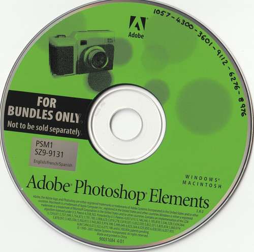 Adobe photoshop elements - photoshop,