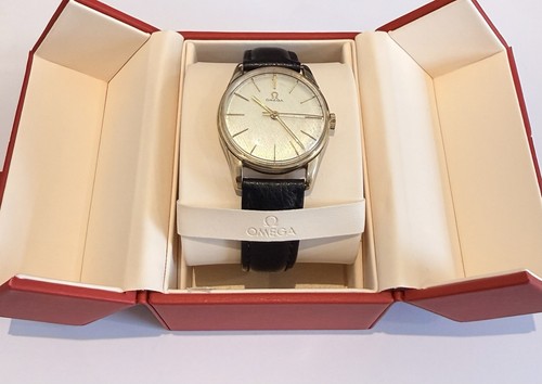 Omega 9ct gold 1962 cal - gold, 1962/3