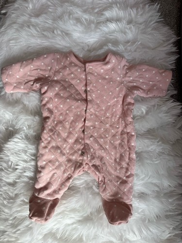 Quilted baby sleepsuit tog - sleepsuit,