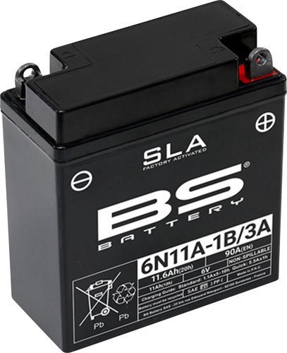 125 1973 1985 bs - 125, battery