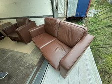 Set of Leather Sofas From