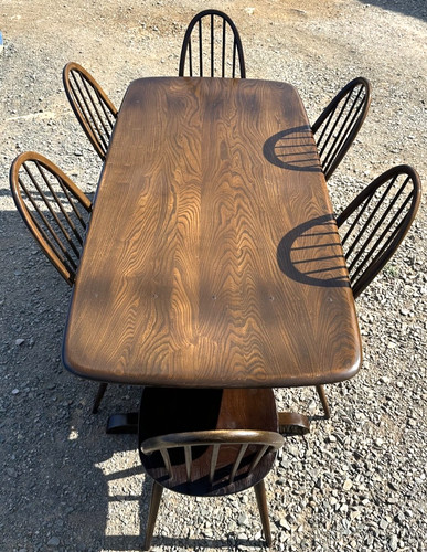 Vintage ercol dining table - table, &