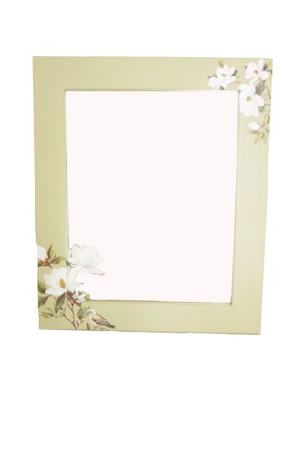 Green pine rectangular - pine, mirror